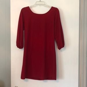 Red Backbow Dress